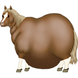 Spinning Fat Horse Logo
